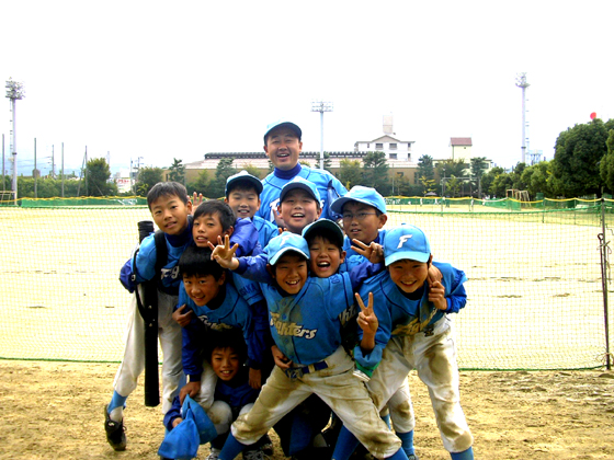 2005年10月22日 第25回　市長杯争奪藤井寺少年軟式野球大会 大伴フレンズ(藤井寺市立スポーツセンターグランドA面)