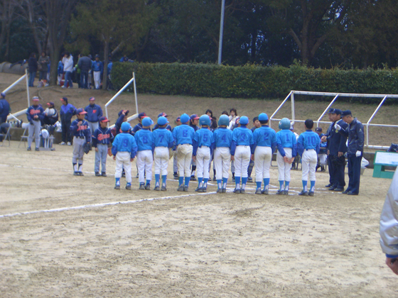 2006年 3月19日 河内長野春季大会 1回戦 対：美加の台ファイアーズ