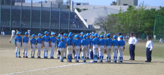 2006年 5月3日 大阪市長杯 1回戦 対：新芦屋ドラゴンズ