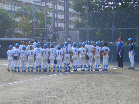 2006年 9月30日 練習試合 対：バイキングジュニア