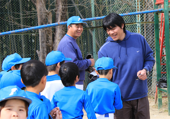 川崎憲次郎さんと