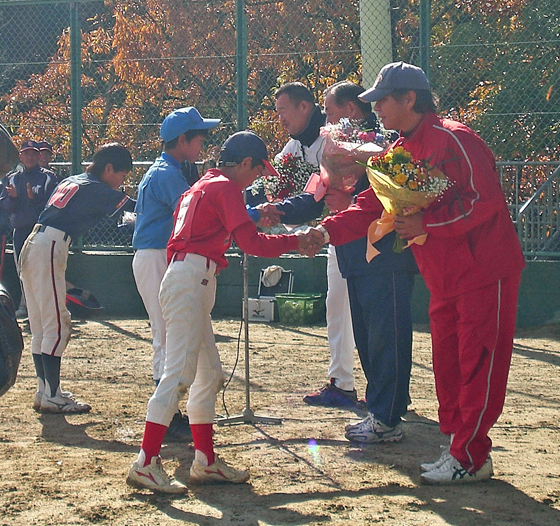 ライオンズクラブ・野球教室