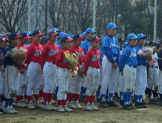 ライオンズクラブ・野球教室