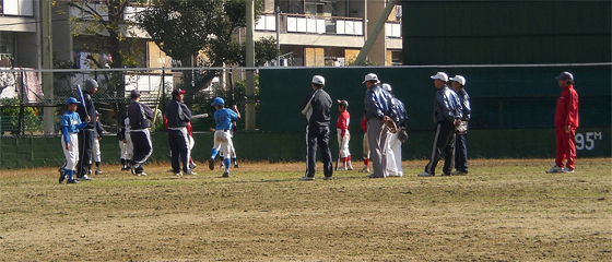 ライオンズクラブ・野球教室